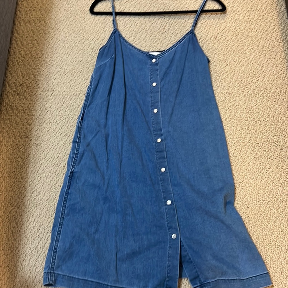 Blue Denim Dress